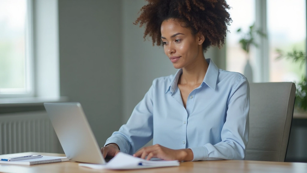 Профессиональная рабочая среда с планированием проекта на ноутбуке и блокноте